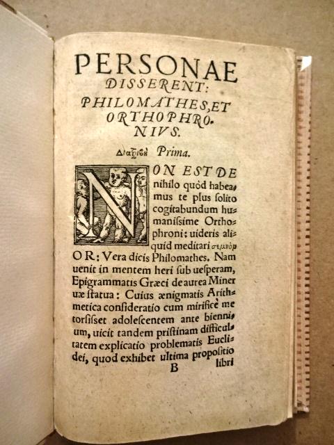 1564 Work of Euclid Arithmetices (1 of 6)