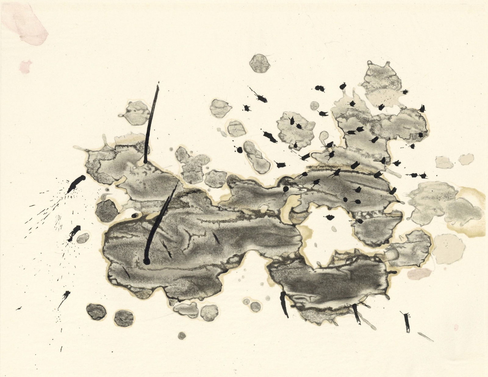 Joan Miro lithograph "Trace sur l'eau" 1963 (1 of 1)