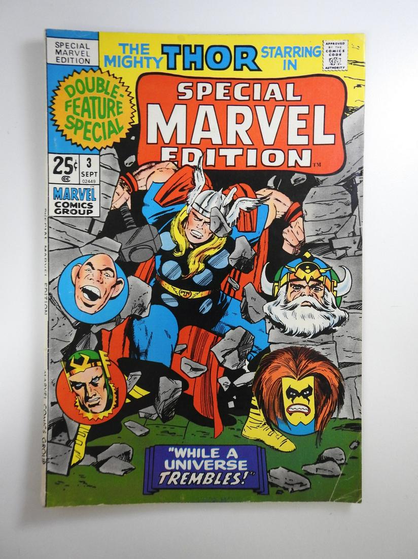 Special Marvel Edition #3: No Reserve! Special Marvel Edition #3. VG/FN Shipping: Individual Comics: Flat-rate of $9.99 (1-8 comics) or $19.99 (9+ comics) to anywhere within the contiguous U.S. International: Foreign shipping r