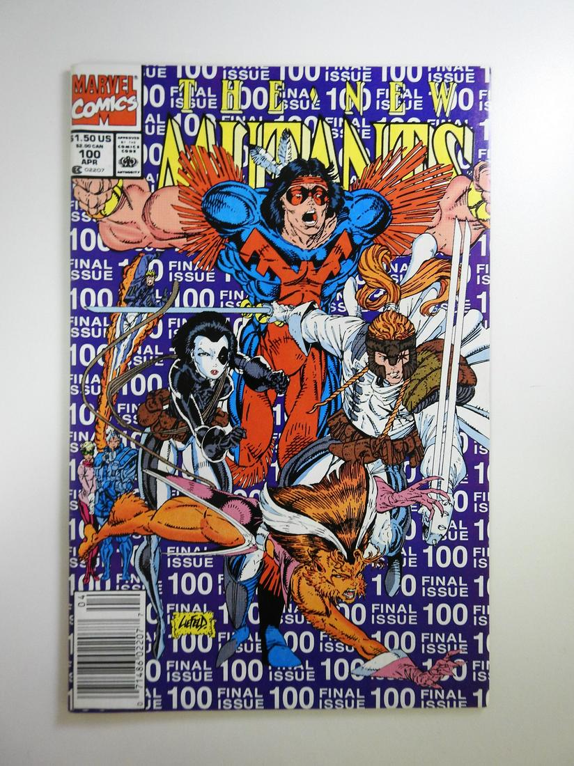 New Mutants #100: No Reserve! New Mutants #100. VF/NM Shipping: Individual Comics: Flat-rate of $9.99 (1-8 comics) or $19.99 (9+ comics) to anywhere within the contiguous U.S. International: Foreign shipping rates are