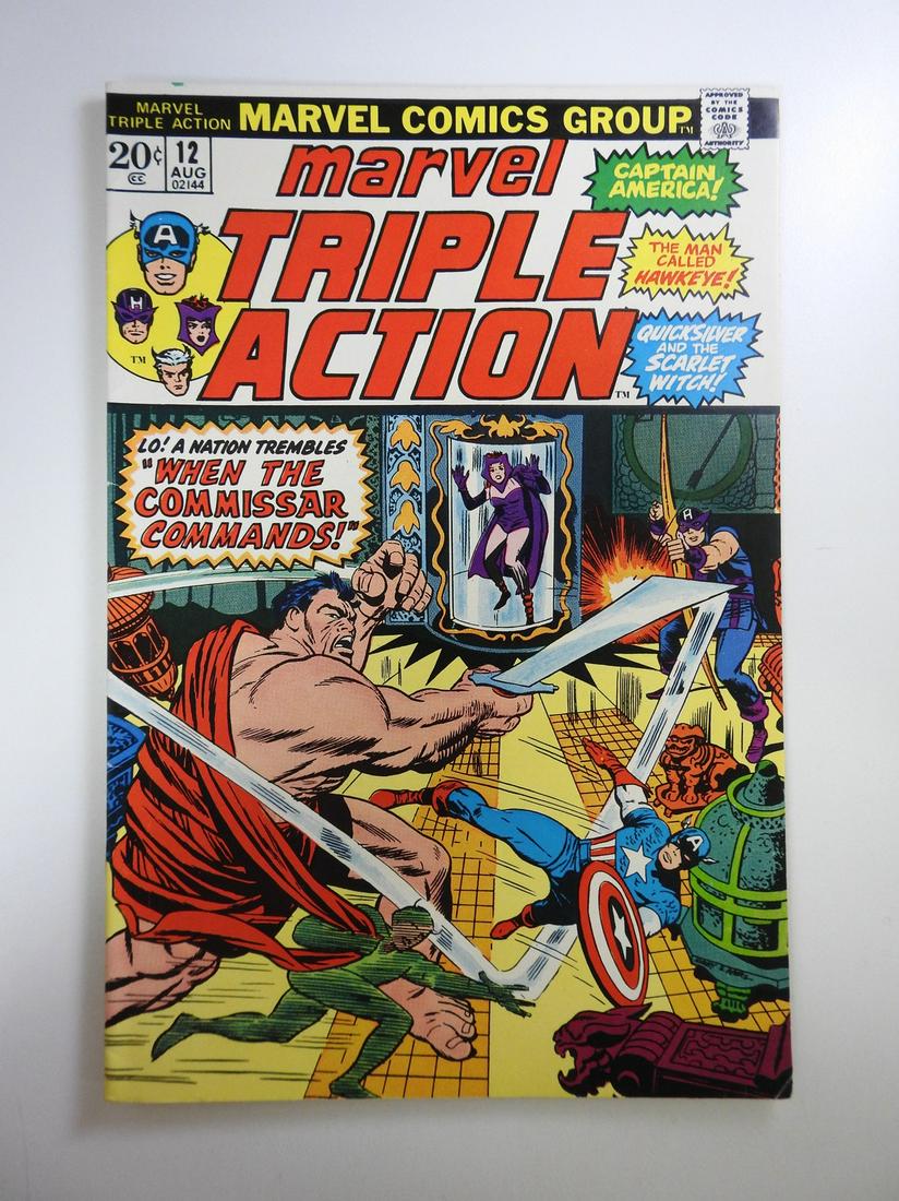 Marvel Triple Action #12: No Reserve! Marvel Triple Action #12. FN/VF Shipping: Individual Comics: Flat-rate of $9.99 (1-8 comics) or $19.99 (9+ comics) to anywhere within the contiguous U.S. International: Foreign shipping ra