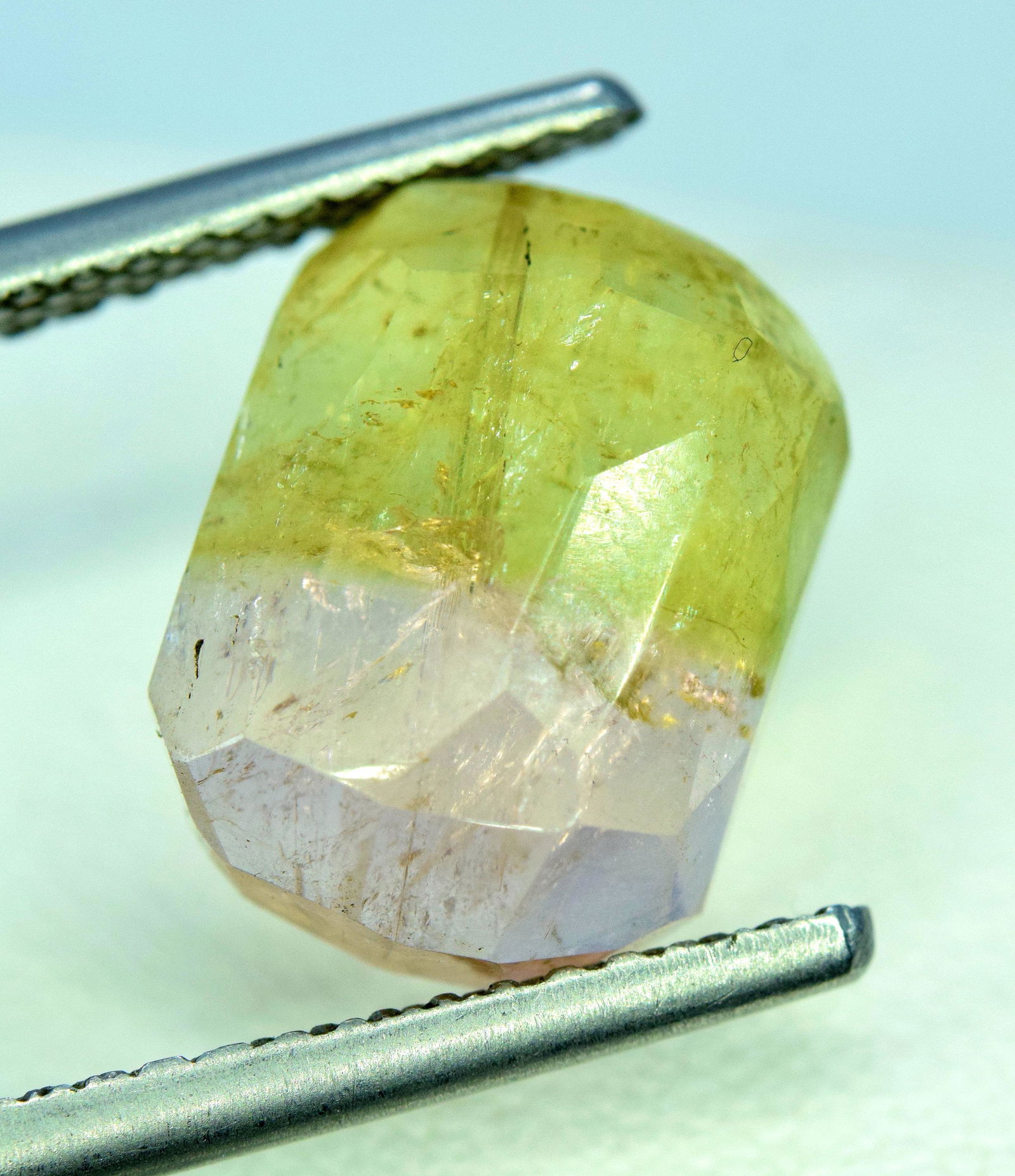 7.80 cts Top Quality Beautiful Bi-Color Tourmaline Rose (1 of 5)