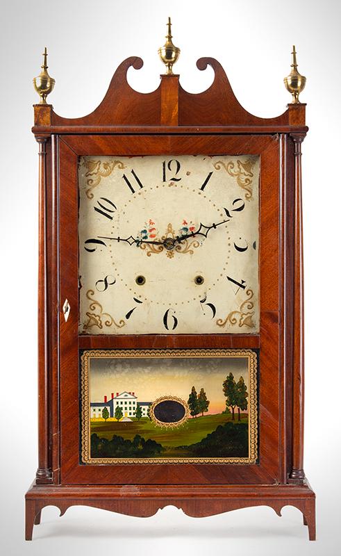 Pillar and Scroll Clock, Eli Terry & Sons, (1 of 1)