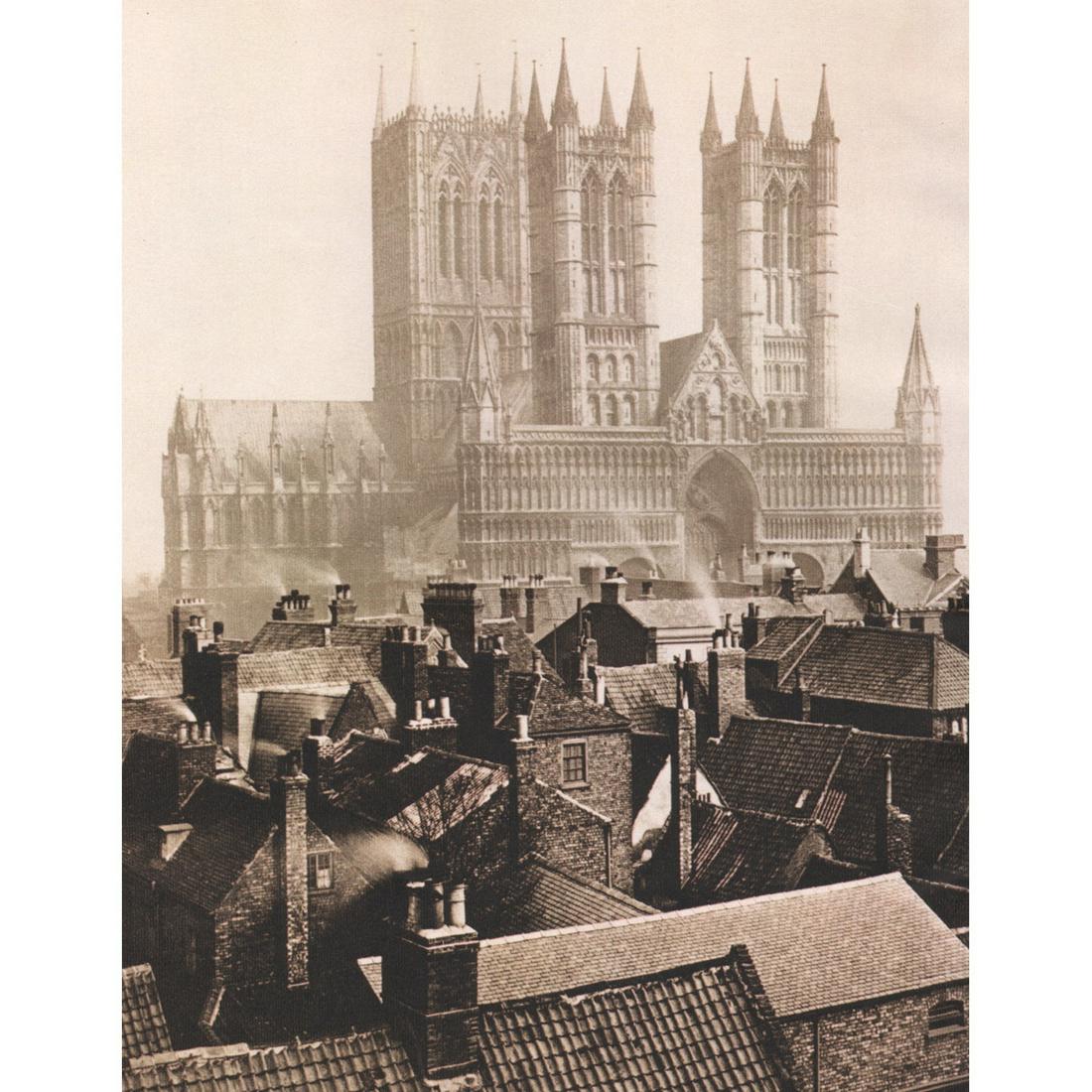 FREDERICK H. EVANS - Lincoln Cathedral from the Castle, (1 of 1)