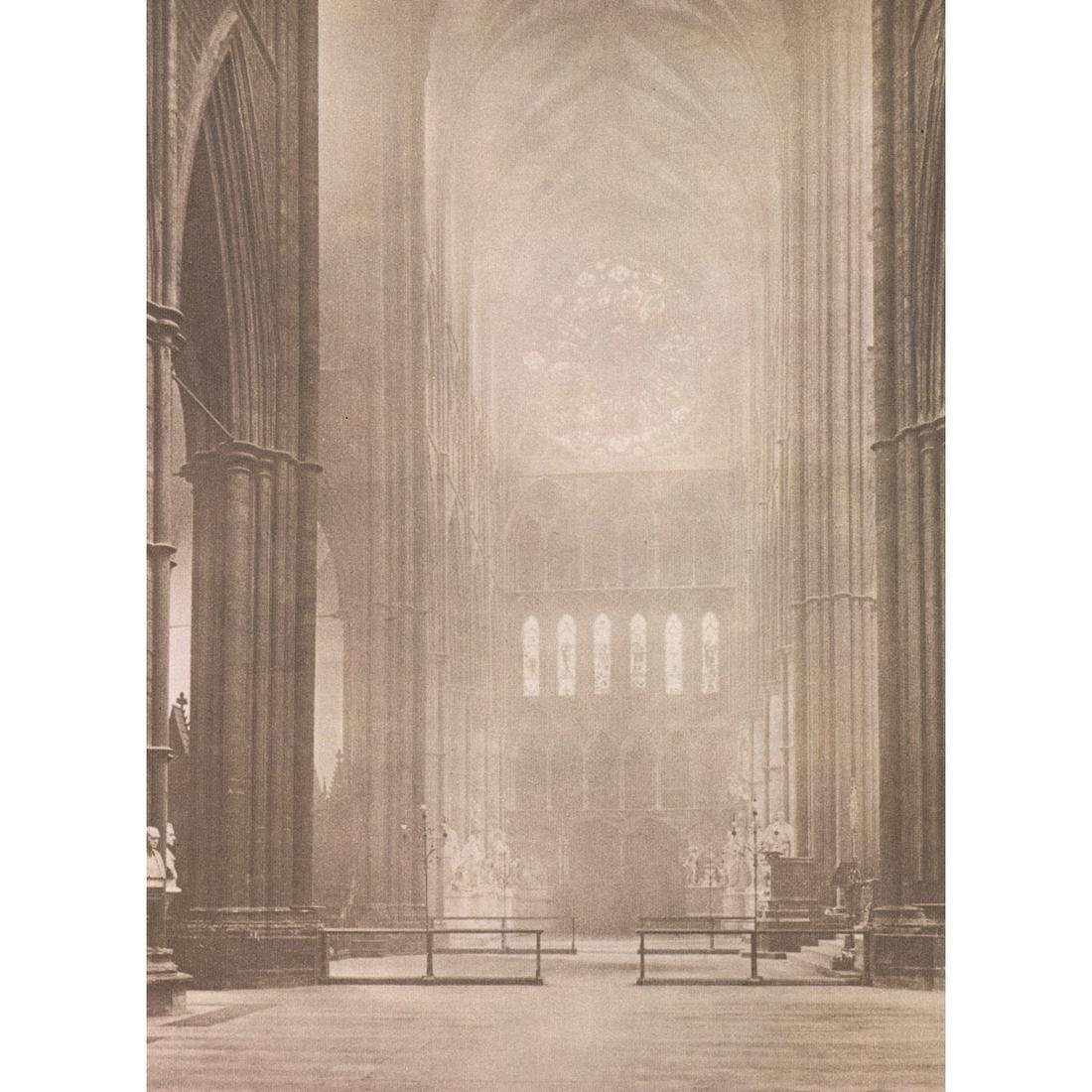 FREDERICK H. EVANS - Westminster Abbey (1 of 1)