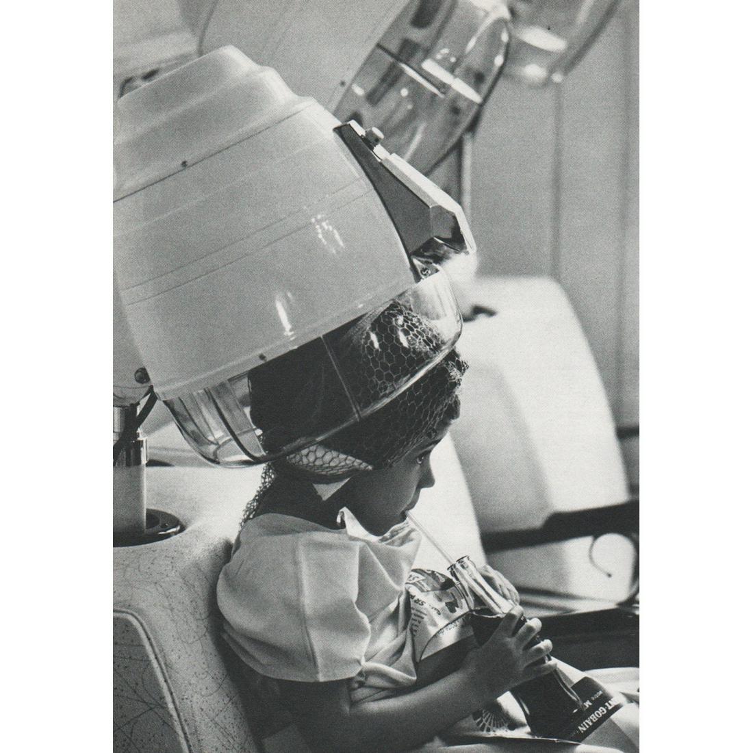 CHARLES HARBUTT - Young Girl at the Beauty Parlor (1 of 1)