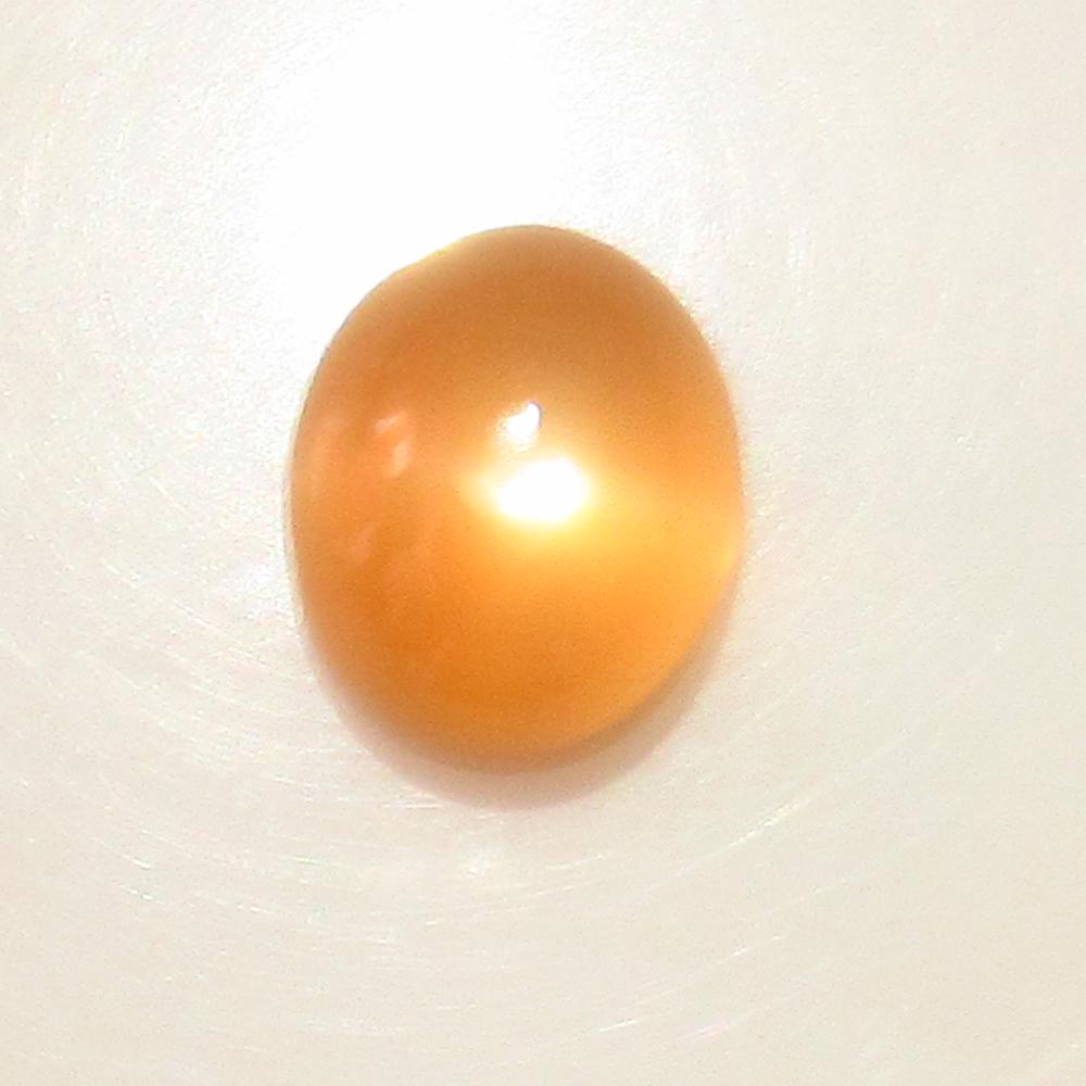 5.87 Ctw Natural Moonstone Oval Cab: No Reserve! Title: 5.87 Ctw Natural Moonstone Oval Cab Stone Clarity: Transparent Gemstone: Moonstone Carat Weight: 5.87 Size/Dimensions: 12.00 x 10.00 x 6.80 mm Additional Information: Nice Oval Cabo