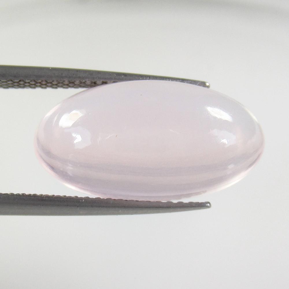 8.63 Ctw Natural Rose Quartz Oval Cab (1 of 2)