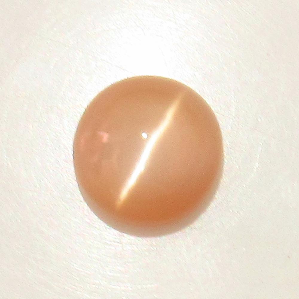 5.27 Ctw Natural Moonstone Round Cab: No Reserve! Title: 5.27 Ctw Natural Moonstone Round Cab Stone Clarity: Transparent Gemstone: Moonstone Carat Weight: 5.27 Size/Dimensions: 10.40 x 10.40 x 6.70 mm Additional Information: Nice Round Ca