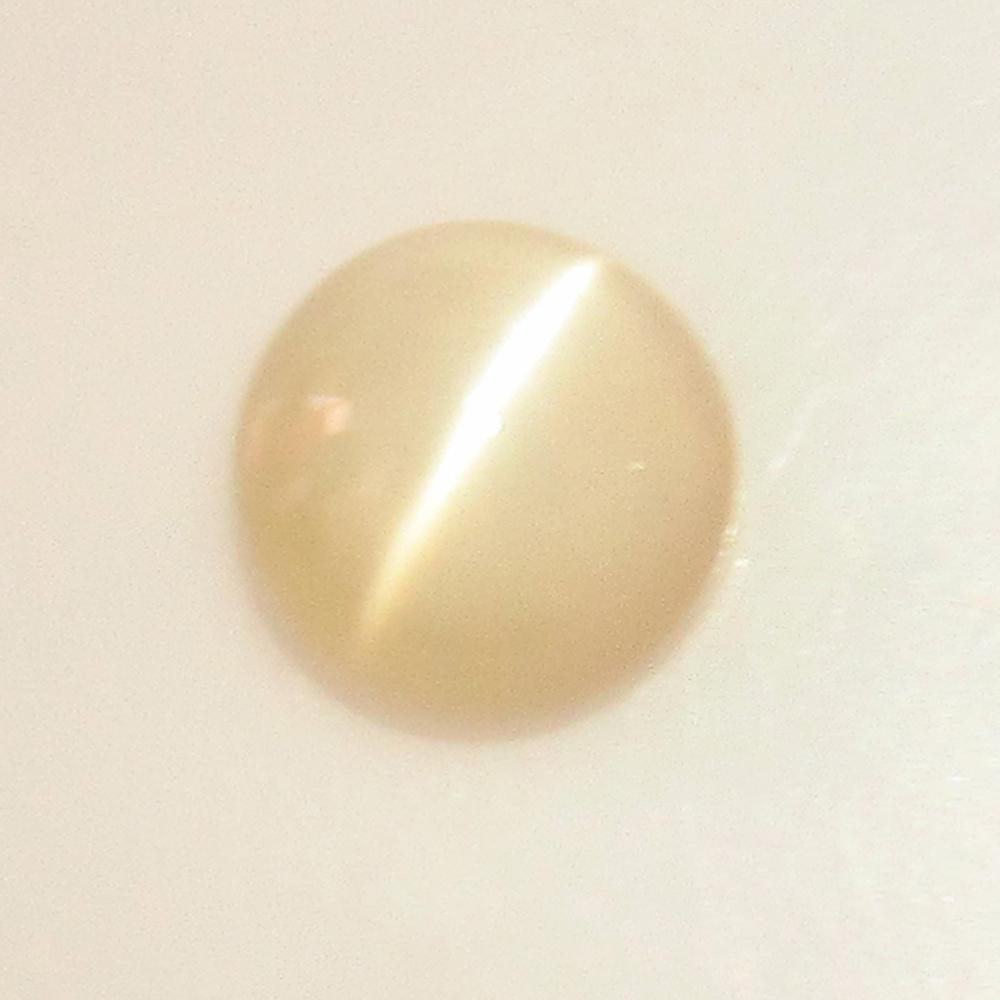5.14 Ctw Natural Moonstone Round Cab: No Reserve! Title: 5.14 Ctw Natural Moonstone Round Cab Stone Clarity: Transparent Gemstone: Moonstone Carat Weight: 5.14 Size/Dimensions: 10.70 x 10.70 x 6.40 mm Additional Information: Nice Round Ca