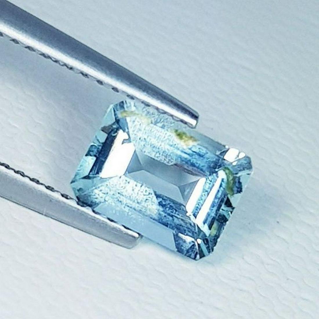 1.20 ct Natural Aquamarine Emerald Cut (1 of 5)