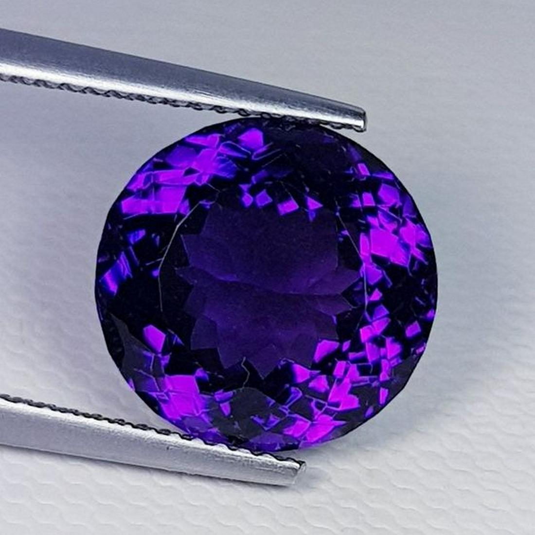 Natural Amethyst Round Cut 9.84 ct (1 of 6)