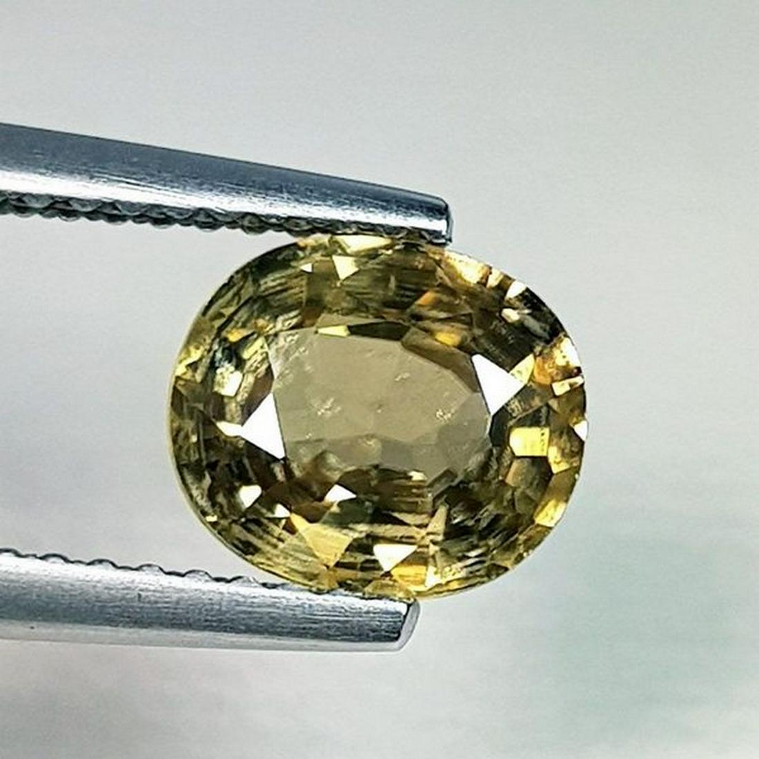 1.77 ct Natural Zircon Oval Cut: No Reserve! Title: 1.77 ct Natural Zircon Oval Cut Color/Clarity: VVS Gemstones: Loosegemstone Carat Weights: 1.77 Size/Dimensions: 7.60 x 6.60 x 3.60 Additional Information: Oval - Cambodia Shipping: