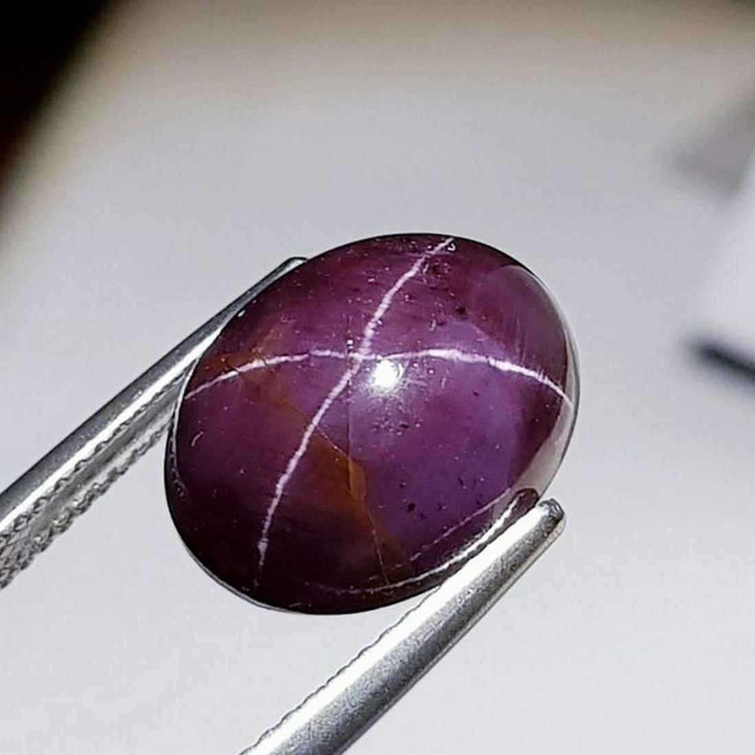 Natural Four Ray Star Garnet 16.52 ct (1 of 5)