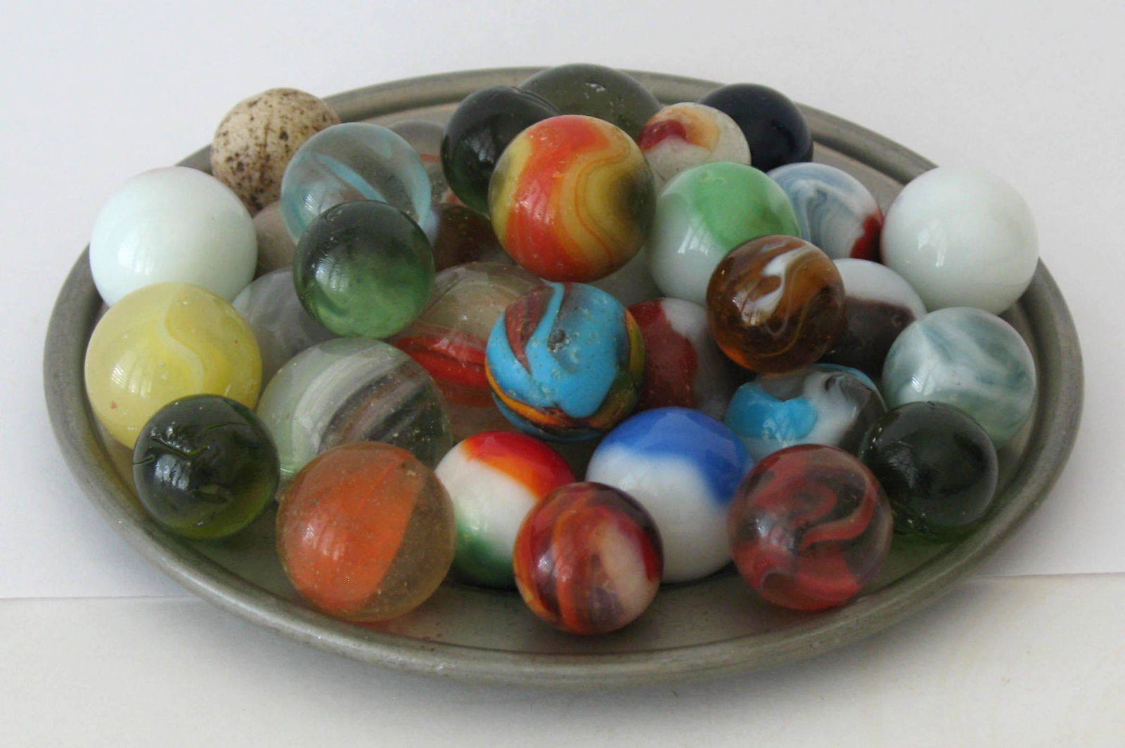 Vintage over sized glass marbles. (1 of 1)