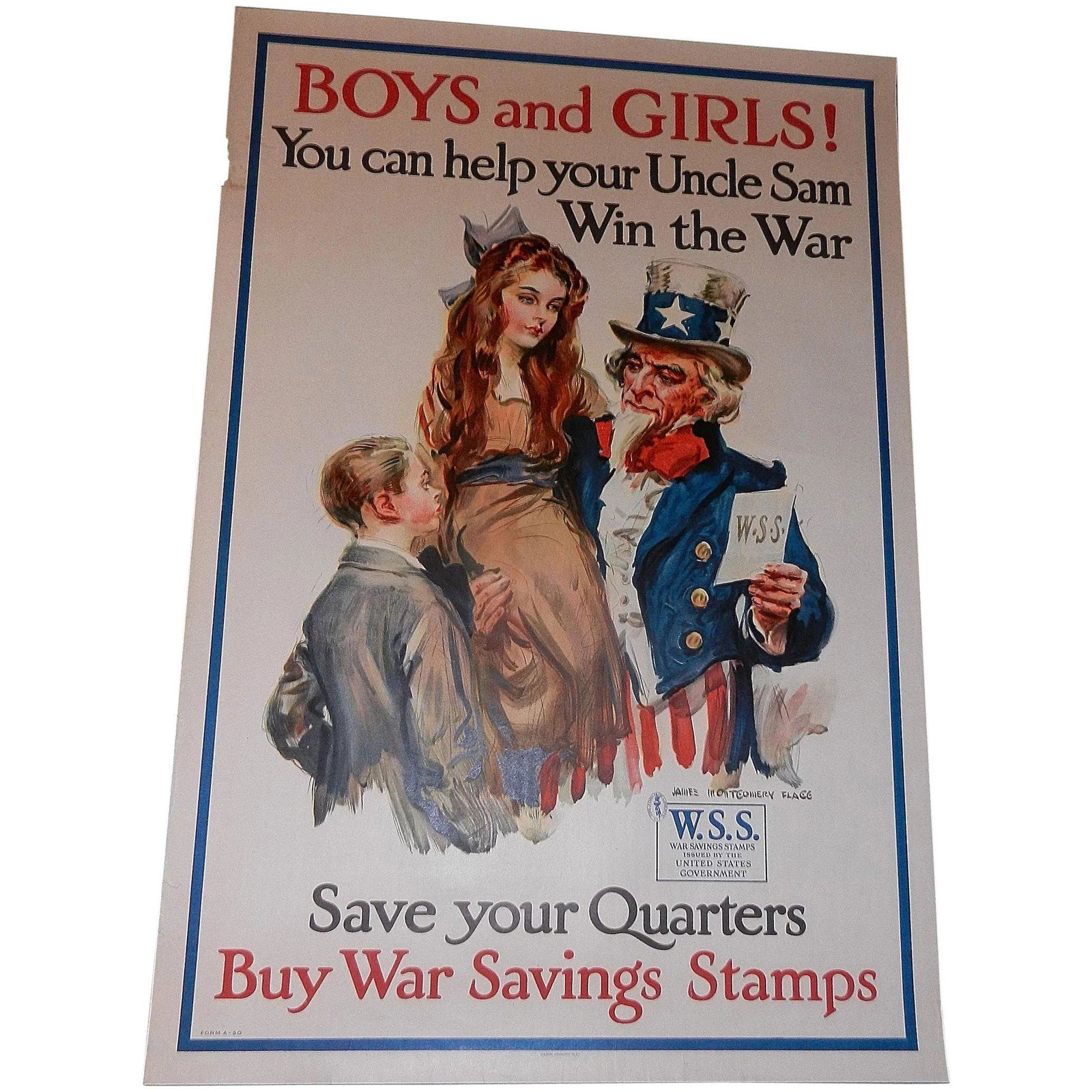 Original World War 1 Poster by James Montgomery Flagg (1 of 6)