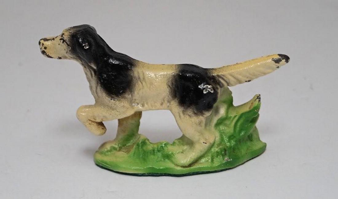 Antique Setter Dog Pointer Cast Iron Bottle Opener (1 of 5)