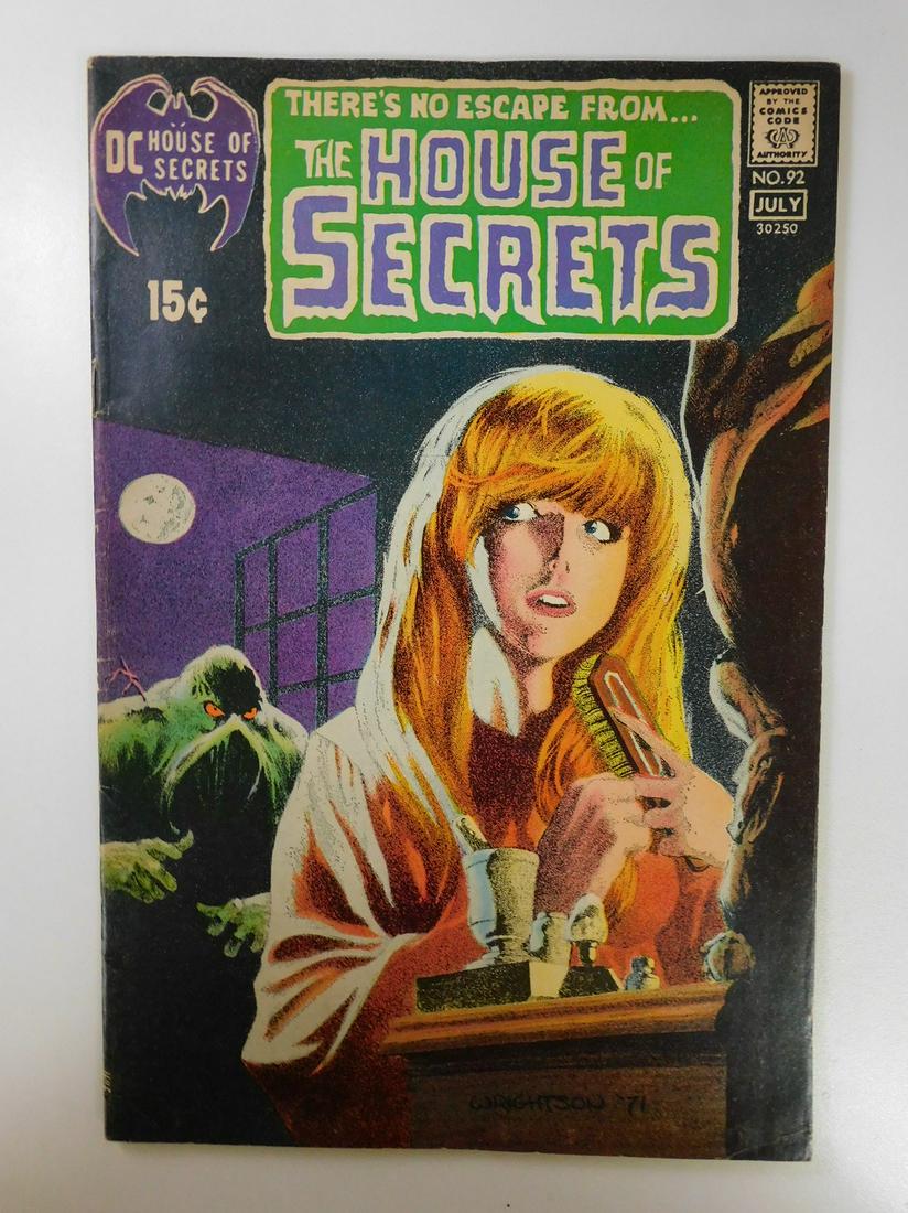 House of Secrets #92 1st App. of The Swamp Thing (1 of 2)