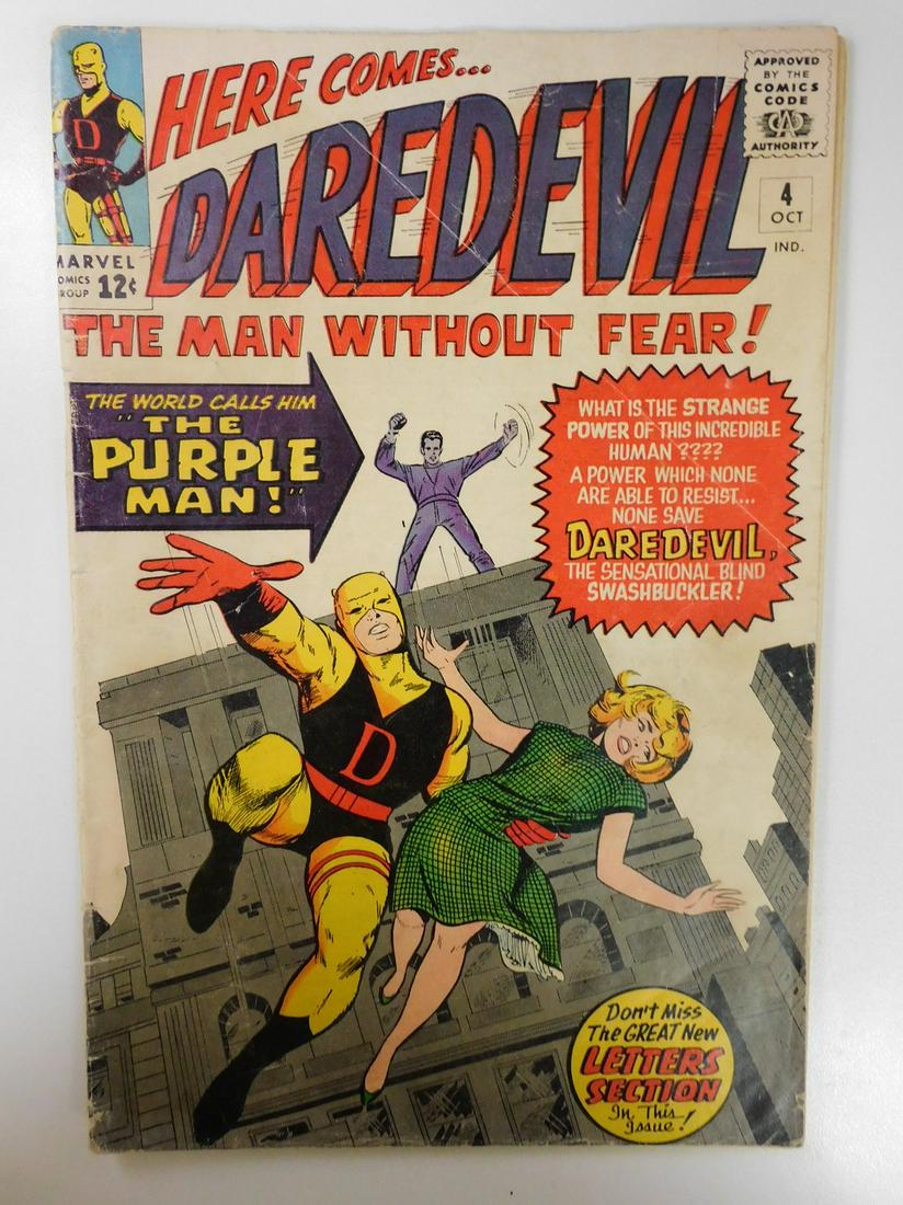 Daredevil #4 1st App. of The Purple Man (1 of 2)