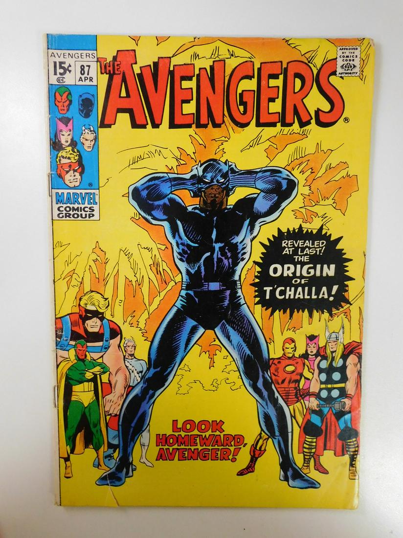 Avengers #87 Origin of the Black Panther (1 of 2)