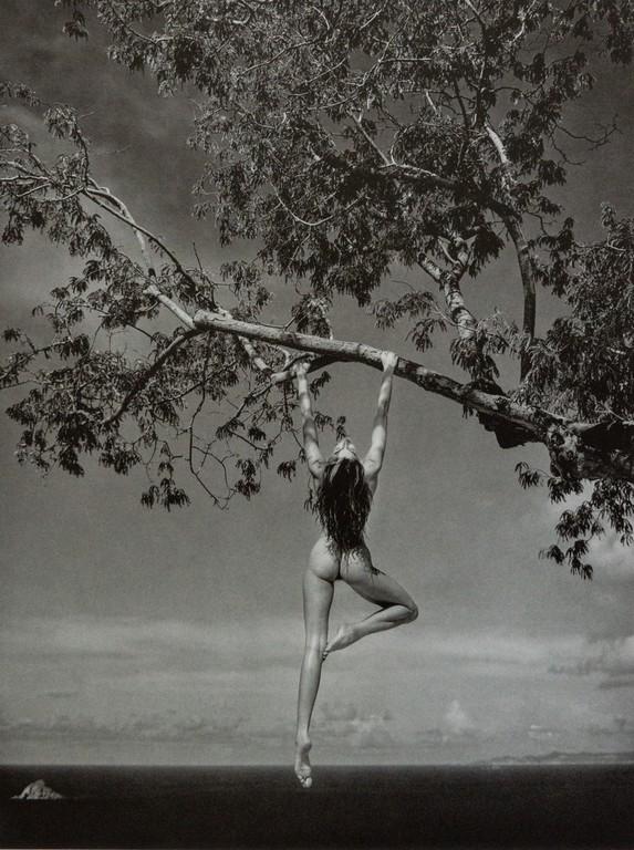 PATRICK DEMARCHELIER - Nude, St. Barthelemy: Artist: PATRICK DEMARCHELIER Title: Nude, St. Barthelemy, West Indies, 1989 Medium: Photo Litho, 1997, USA Dimensions: 9x12" Description: Heat Wax Mounted on 12x16" Conservation Board Artist Bio: Patr