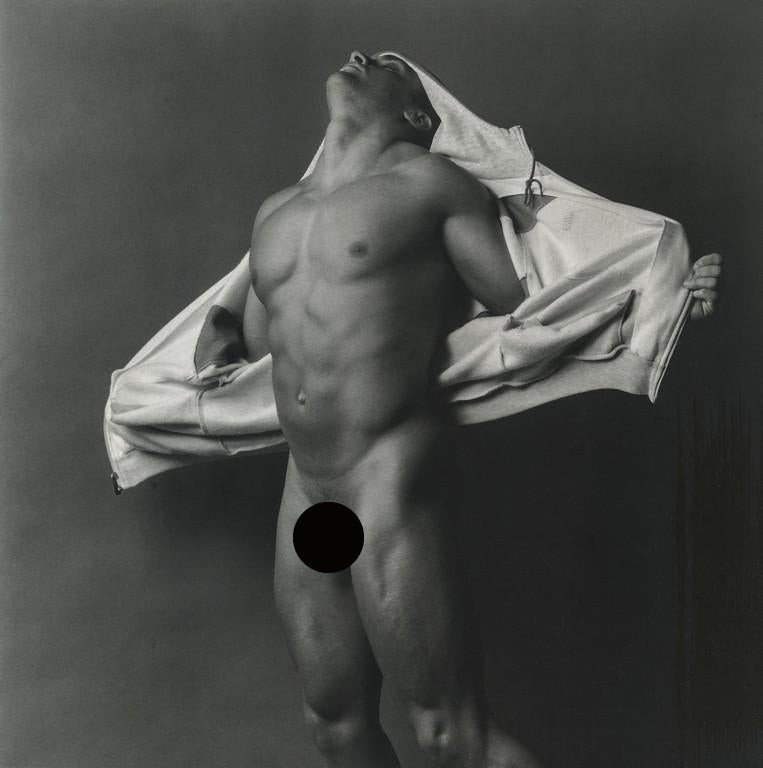 STANLEY STELLAR - Revelation, 1990: Artist: STANLEY STELLAR Title: Revelation, 1990 Medium: Photo Litho, 1992, Germany Dimensions: 7.3x7.3' Description: Heat Wax Mounted on 11x14" Conservation Board Reserve: $60.00 Shipping: Domestic: F