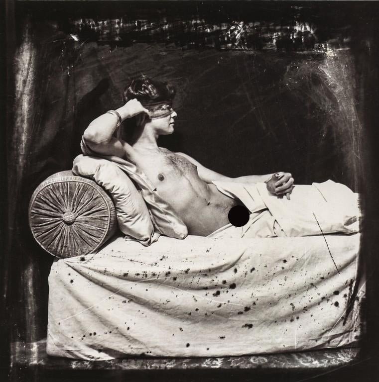 JOEL-PETER WITKIN - Canova's Venus, NY 1982: Artist: JOEL Title: Canova's Venus, New York, 1982 Medium: Photo Litho, 1995, Italy Dimensions: 6.45x6.4" Description: Heat Wax Mounted on 8.5x11" Conservation Board Artist Bio: Joel-Peter Witkin (193