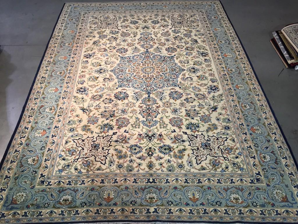 EXQUISITE PERSIAN KASHMAR MASTERPIECE 10'X13' (1 of 12)