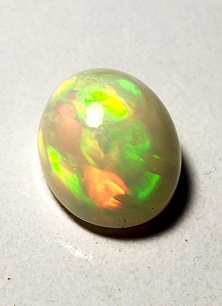 Fire Opal Ethopian Origin Oval Shape - 19.5 Carats (1 of 3)