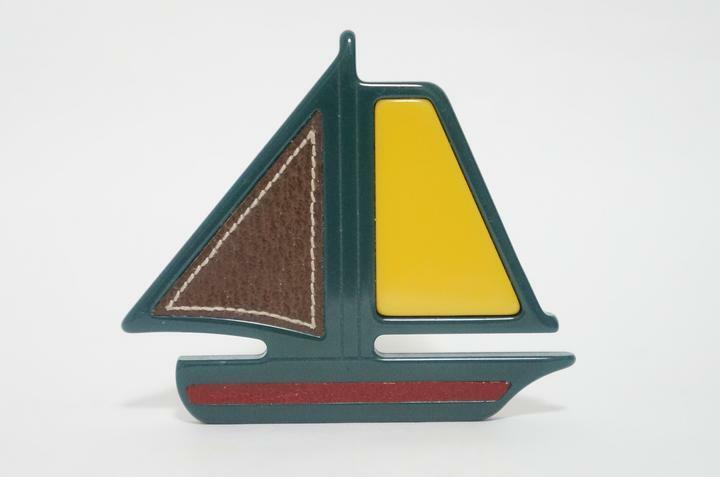 Prada Sail Boat Pin Brooch (1 of 3)