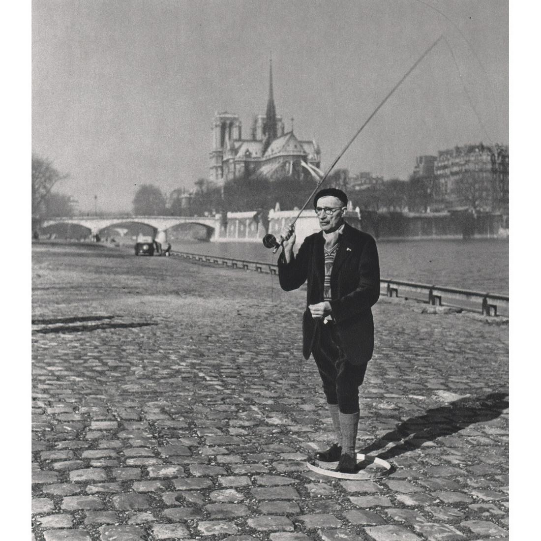 ROBERT DOISNEAU - Dry Fly Fishing, 1951 (1 of 1)