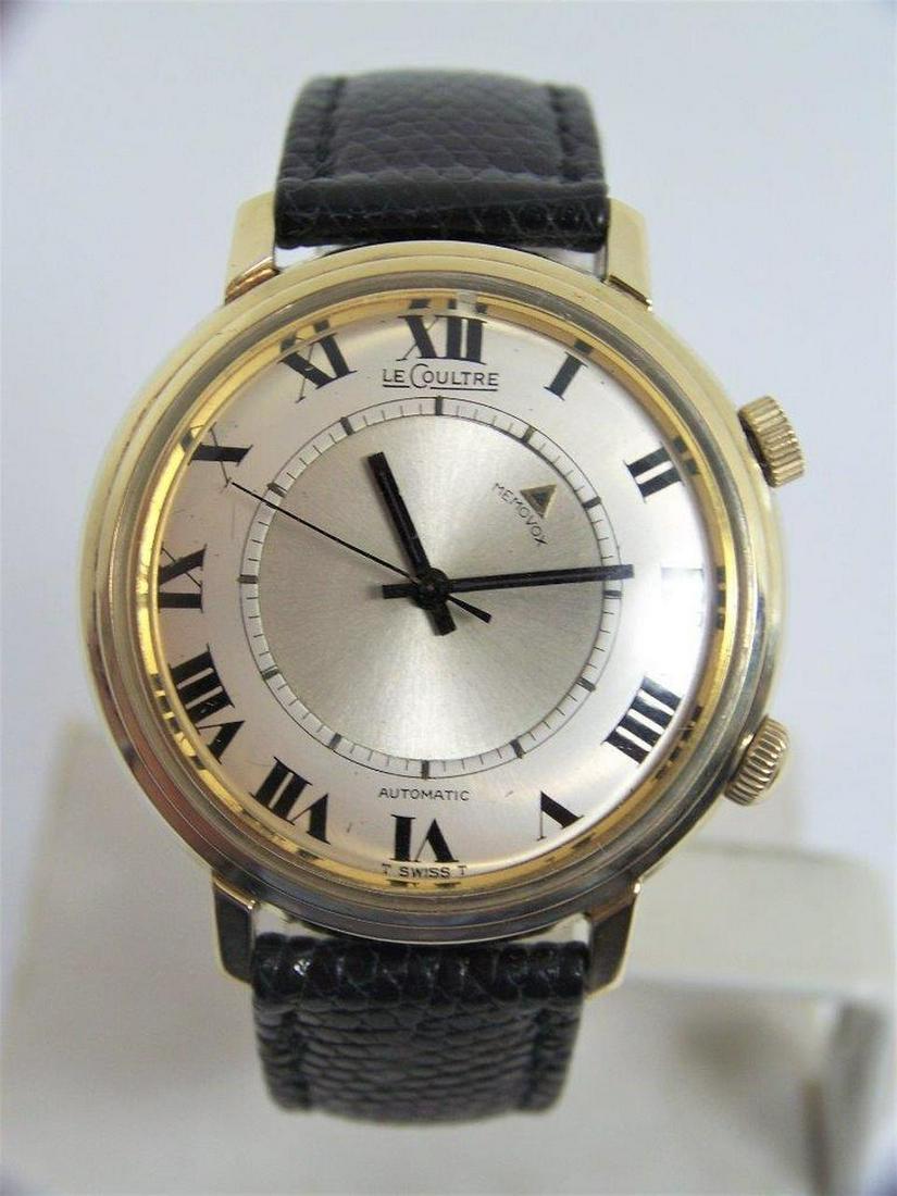 Vintage Solid 14k JAEGER-LeCOULTRE Automatic MEMOVOX: Description Vintage Solid 14k JAEGER-LeCOULTRE Automatic MEMOVOX Alarm Watch 1960s Cal.P815* EXLNT? This Men's Jaeger-LeCoultre watch is Swiss made. Great present for yourself or someone you love! Gre