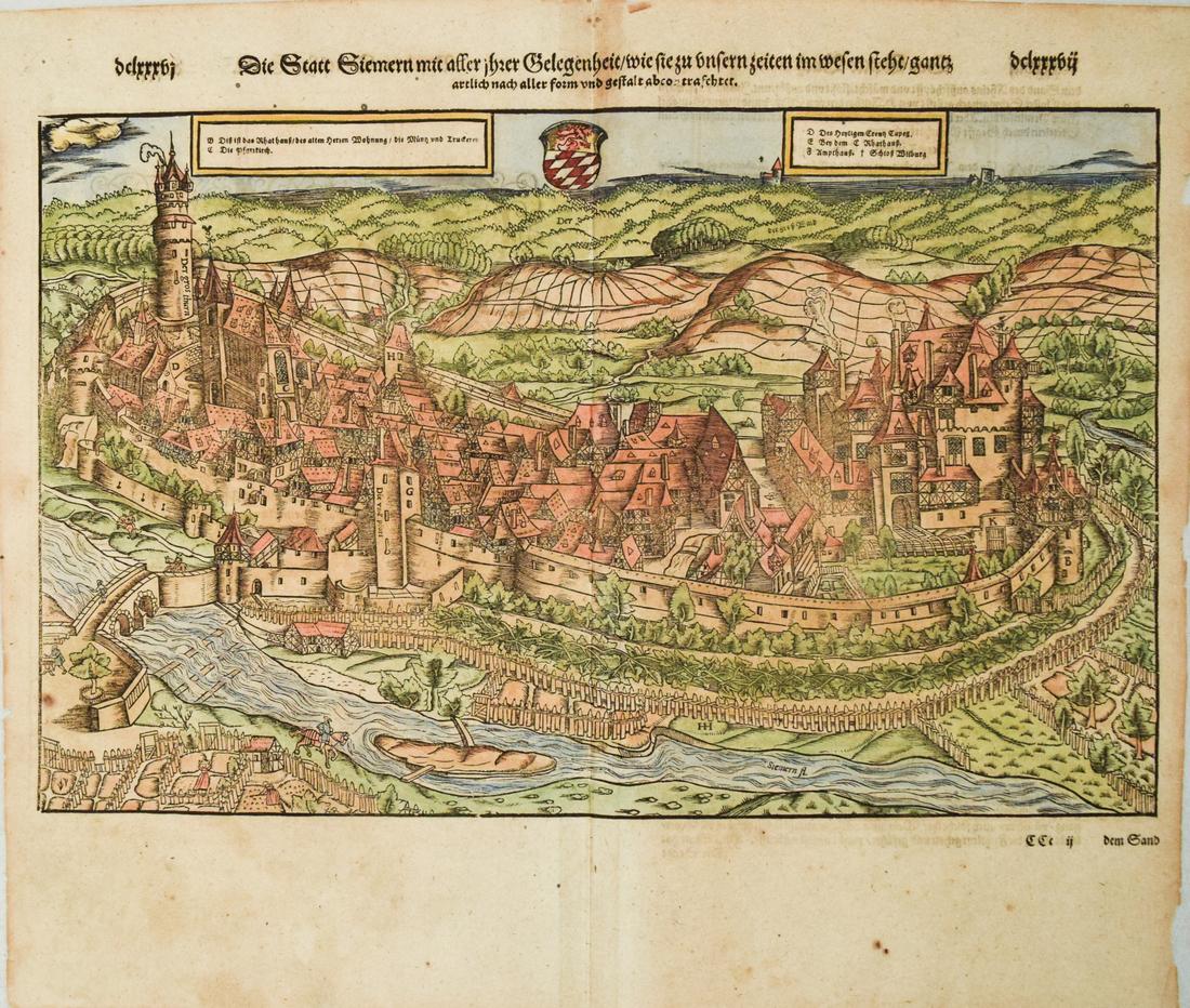 1598 Munster View of Simmern, Germany -- Die Statt (1 of 1)