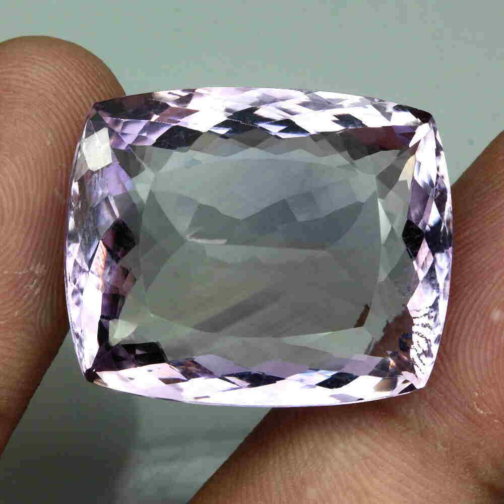47.15 ct natural antique cut bi color purple yellow (1 of 3)
