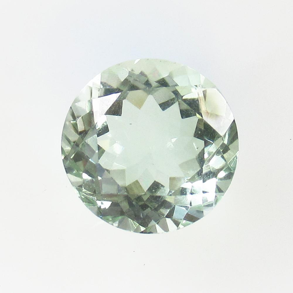 9.65 Ct Natural Green Amethyst Round Cut (1 of 2)