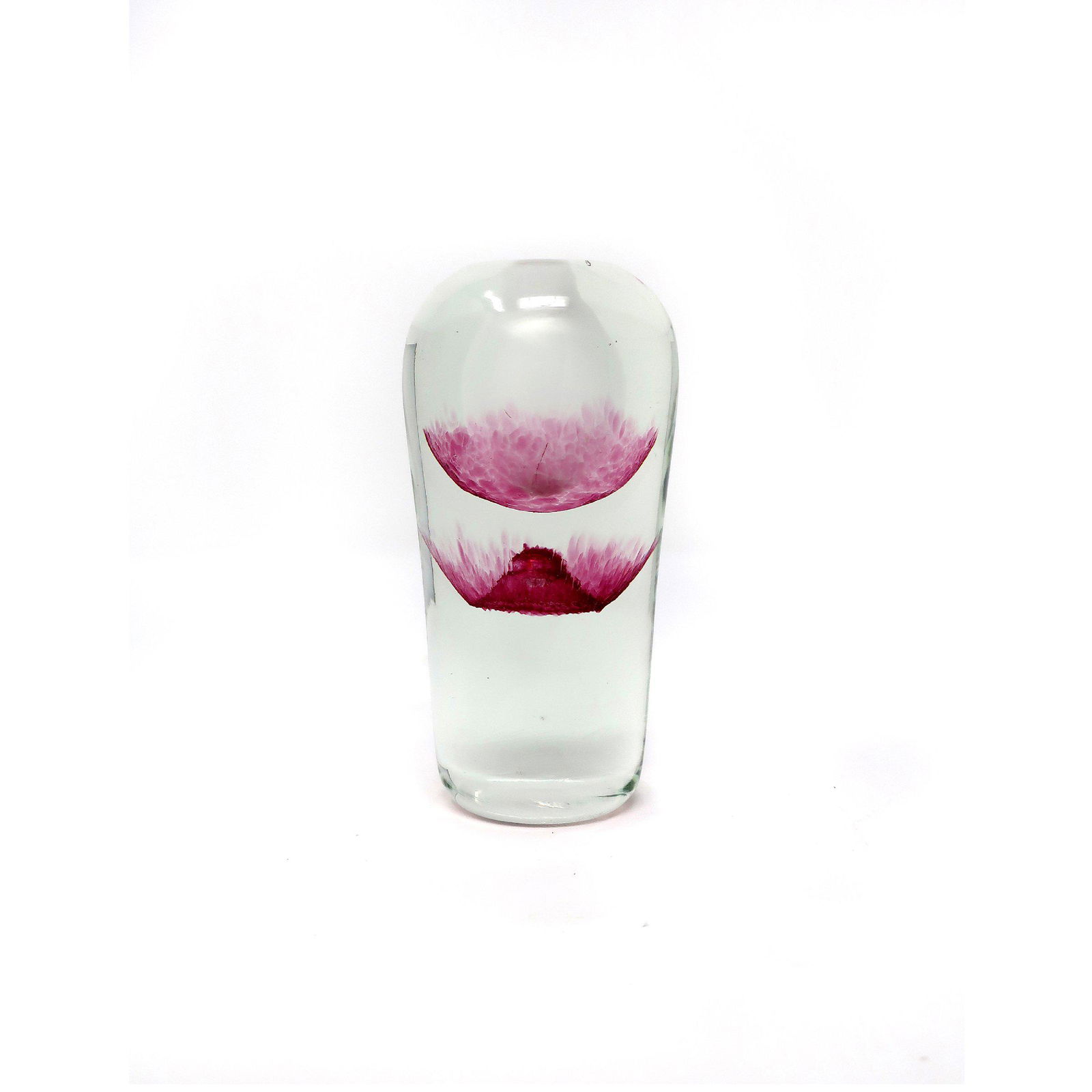 Vintage Pink Glass Bud Vase (1 of 5)