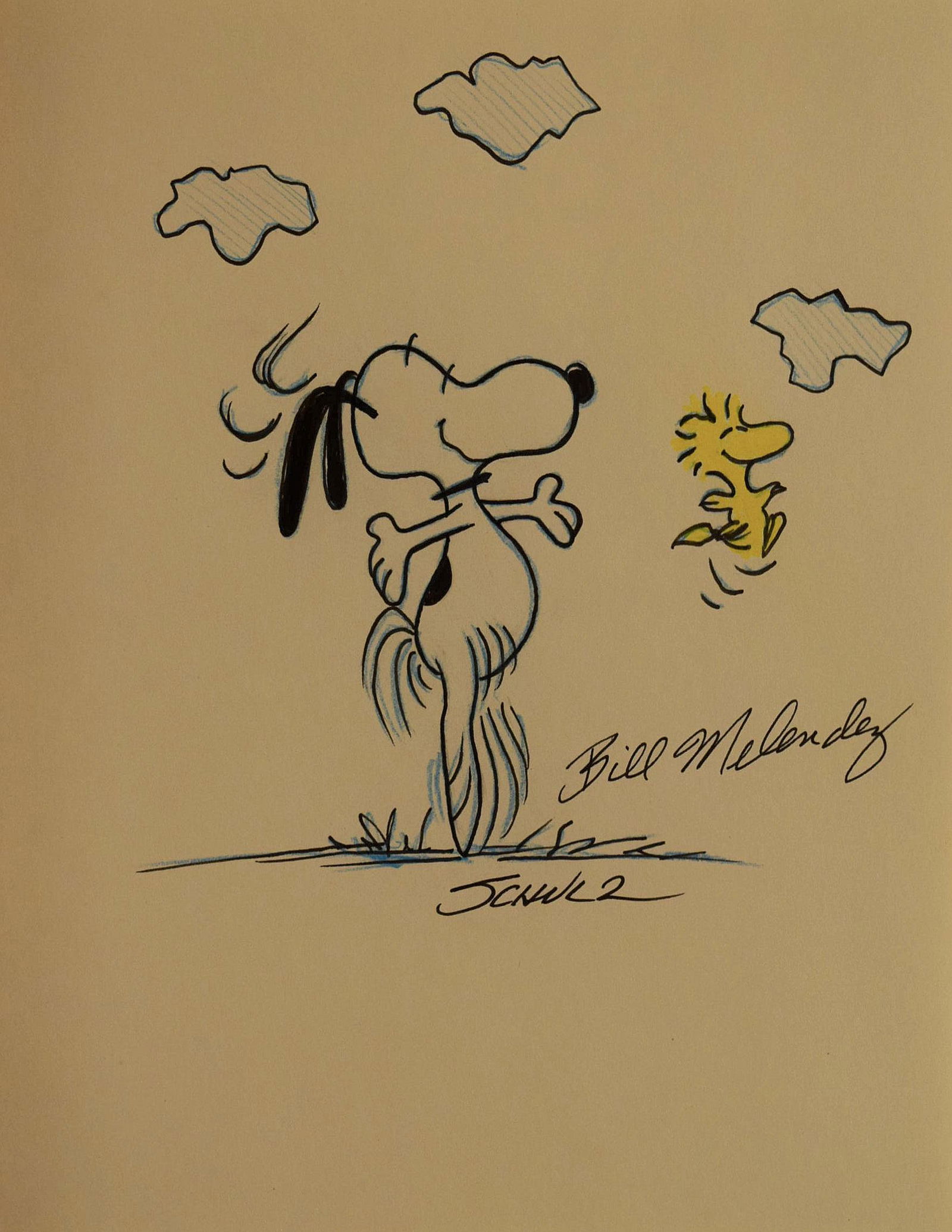 Charles Schulz Drawing (1 of 1)