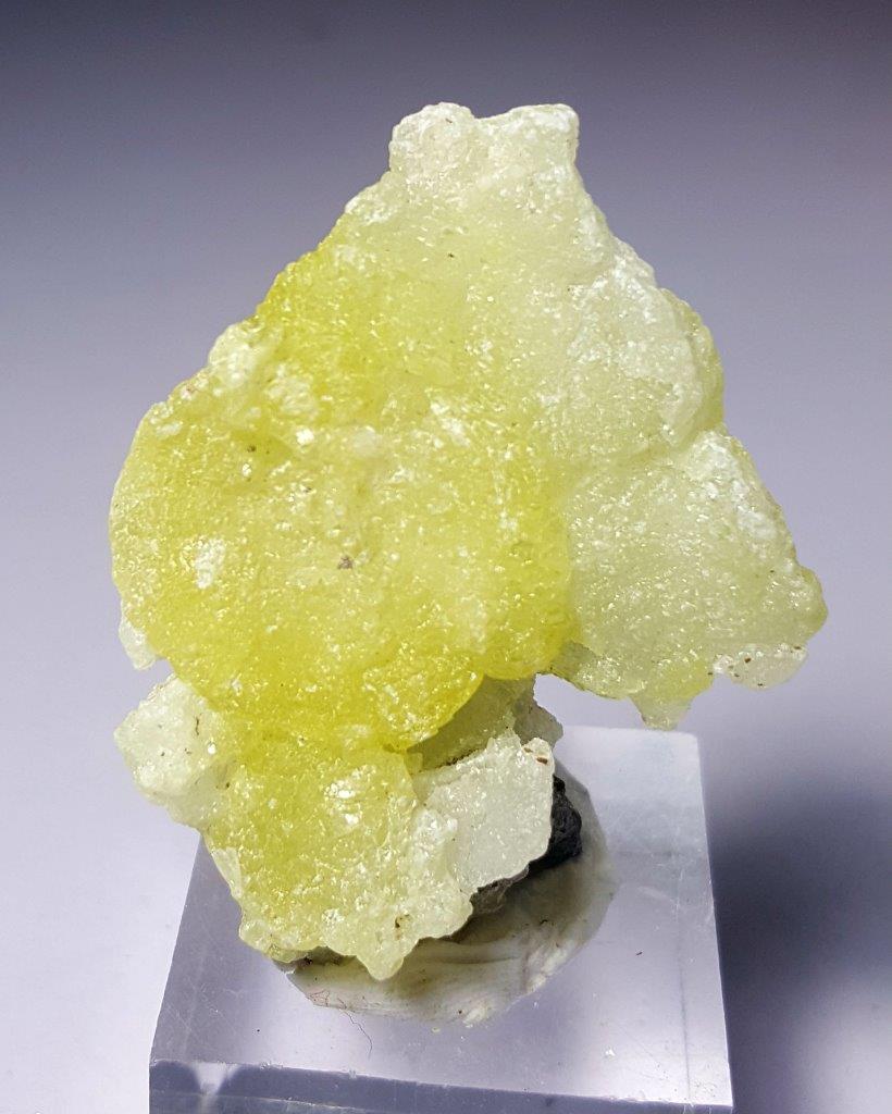 Lemon Yellow Beautiful Brucite Crystal on Matrix - 32.5: Title: Lemon Yellow Beautiful Brucite Crystal on Matrix - 32.5 grams - 50X37X14 mm Origin: Afghanistan Reserve: $4.00 Shipping: Domestic: Flat-rate of $23.00 to anywhere within the contiguous U.S. Int