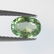0.85 Ct Natural Green Sapphire Oval Cut