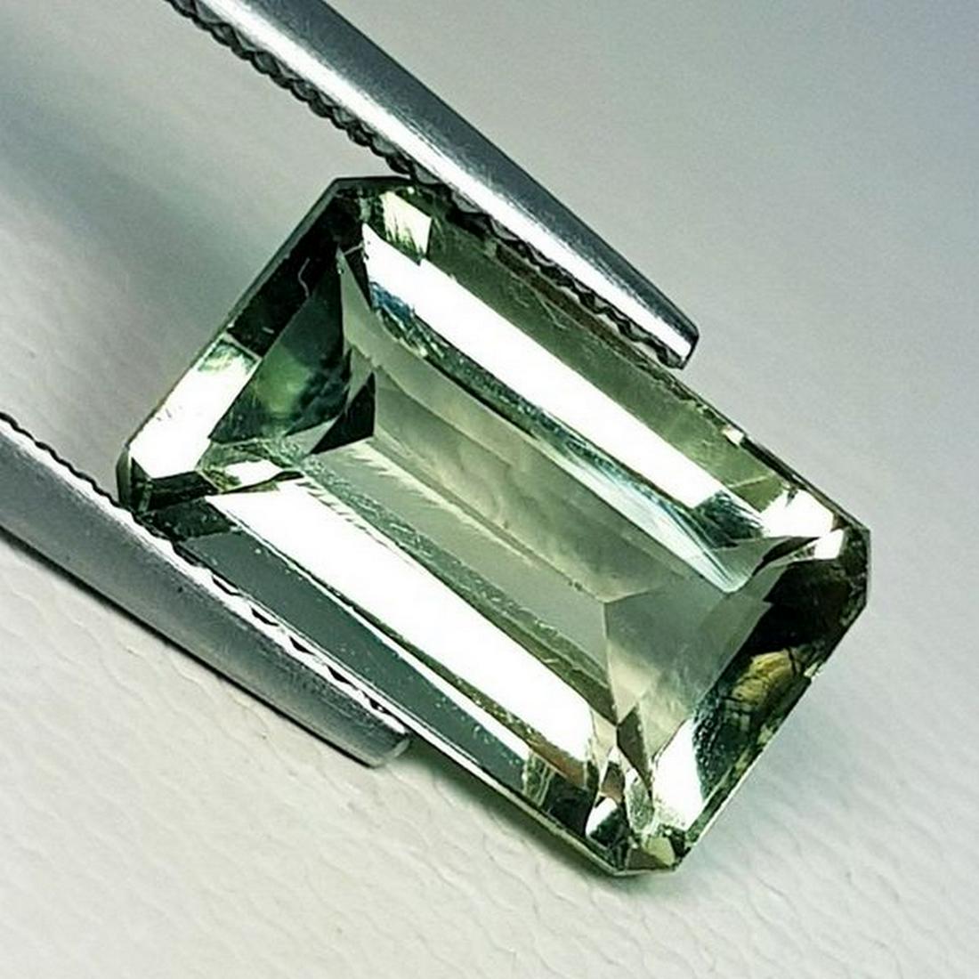 Natural Green Amethyst Emerald Cut 4.92 ct (1 of 6)