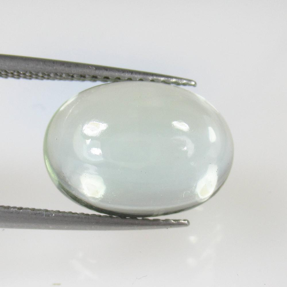 6.00 Ctw Natural Green Amethyst Oval Cab: No Reserve! Title: 6.00 Ctw Natural Green Amethyst Oval Cab Stone Clarity: Transparent Gemstones: Amethyst Carat Weights: 6 Size/Dimensions: 14.00 x 10.00 x 6.10 mm Additional Information: Top Class L