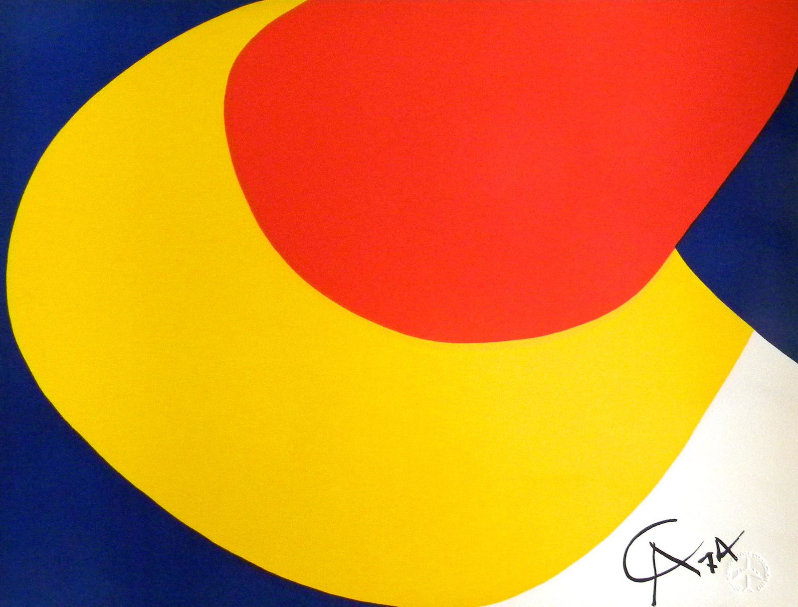 Alexander Calder original lithograph "Convection" (1 of 1)