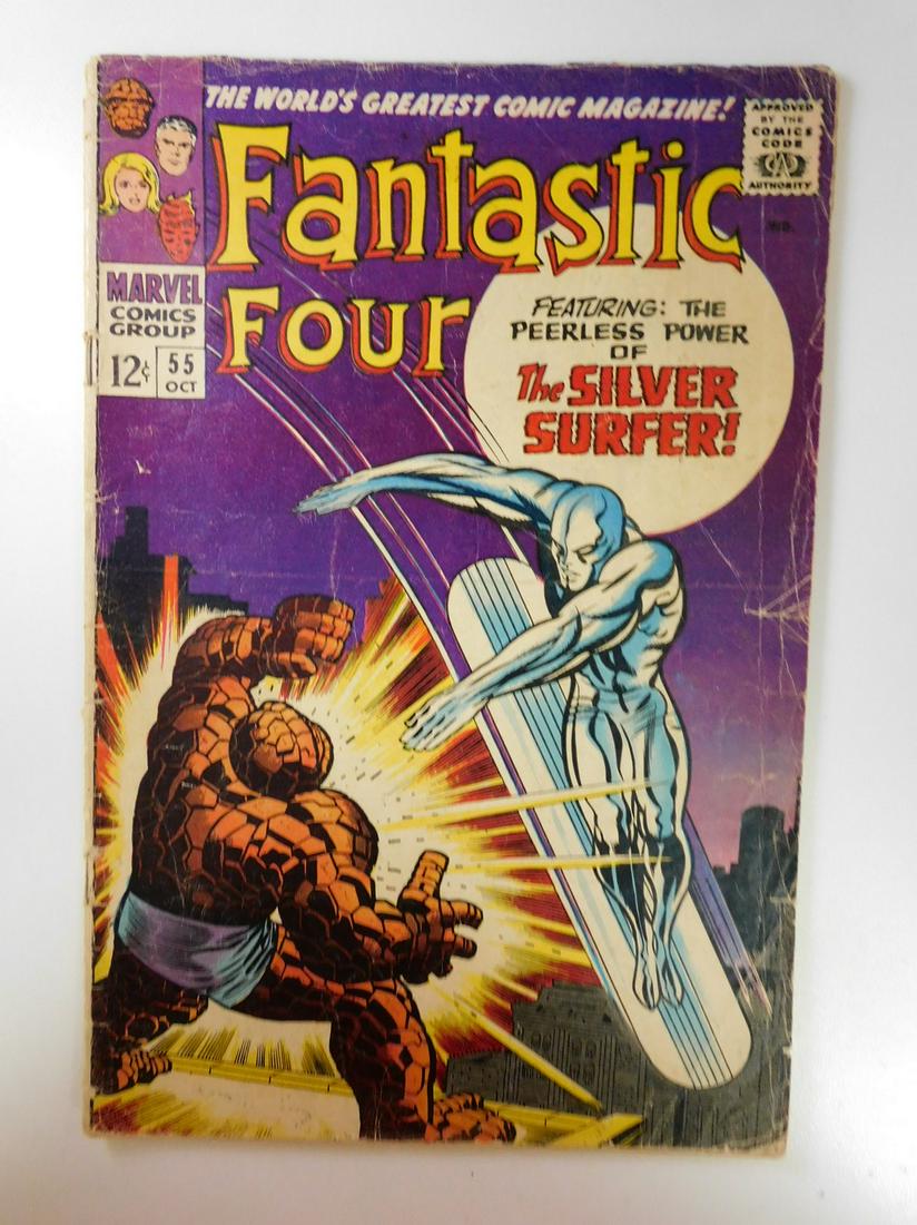 Fantastic Four #55 4th Appearance of Silver Surfer (1 of 2)