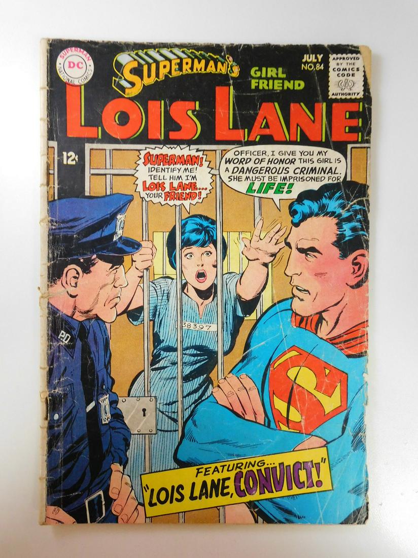 Superman's Girl Friend Lois Lane #84: No Reserve! Superman's Girl Friend Lois Lane #84. GD/VG Shipping: Individual Comics: Flat-rate of $9.99 (1-8 comics) or $19.99 (9+ comics) to anywhere within the contiguous U.S. International: Foreign