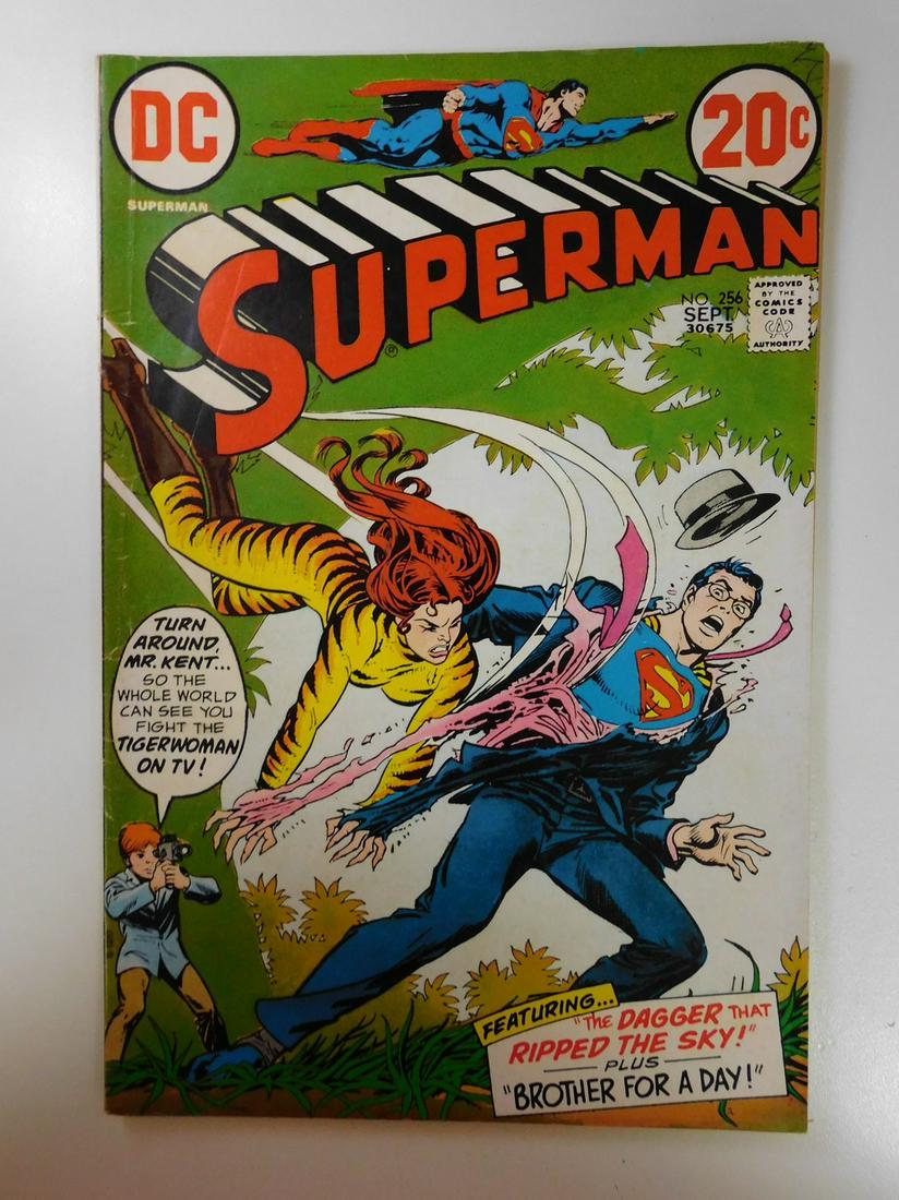 Superman #256: No Reserve! Superman #256. VG/FN Shipping: Individual Comics: Flat-rate of $9.99 (1-8 comics) or $19.99 (9+ comics) to anywhere within the contiguous U.S. International: Foreign shipping rates are det