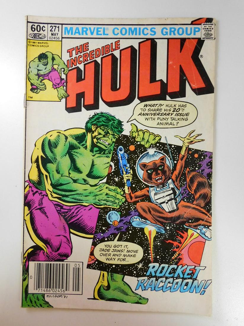 Incredible Hulk #271 1st Appearance of Rocket Raccoon (1 of 2)