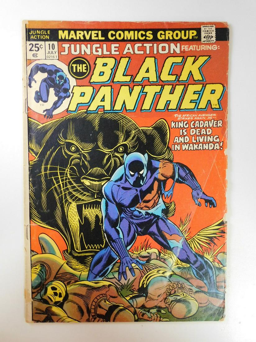 Jungle Action #10: No Reserve! Jungle Action #10. VG- Shipping: Individual Comics: Flat-rate of $9.99 (1-8 comics) or $19.99 (9+ comics) to anywhere within the contiguous U.S. International: Foreign shipping rates are d