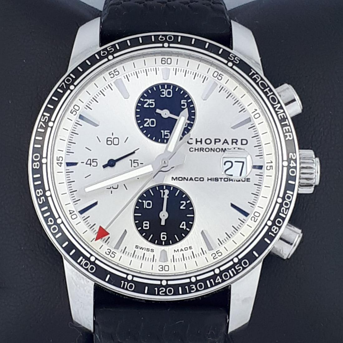 Chopard - Grand Prix de Monaco Historique Chronograph -: Brand: Chopard Model: Grand Prix de Monaco Historique Chronograph, Panda Dial Reference Number: Ref: 8992 Gender: Men Period: 2000-2010 Movement: Automatic Case material: Steel Type: Analogue wristwat