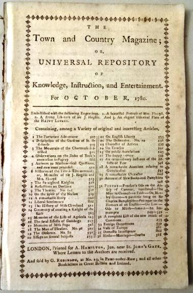 1780 Magazine Revolutionary War (1 of 4)