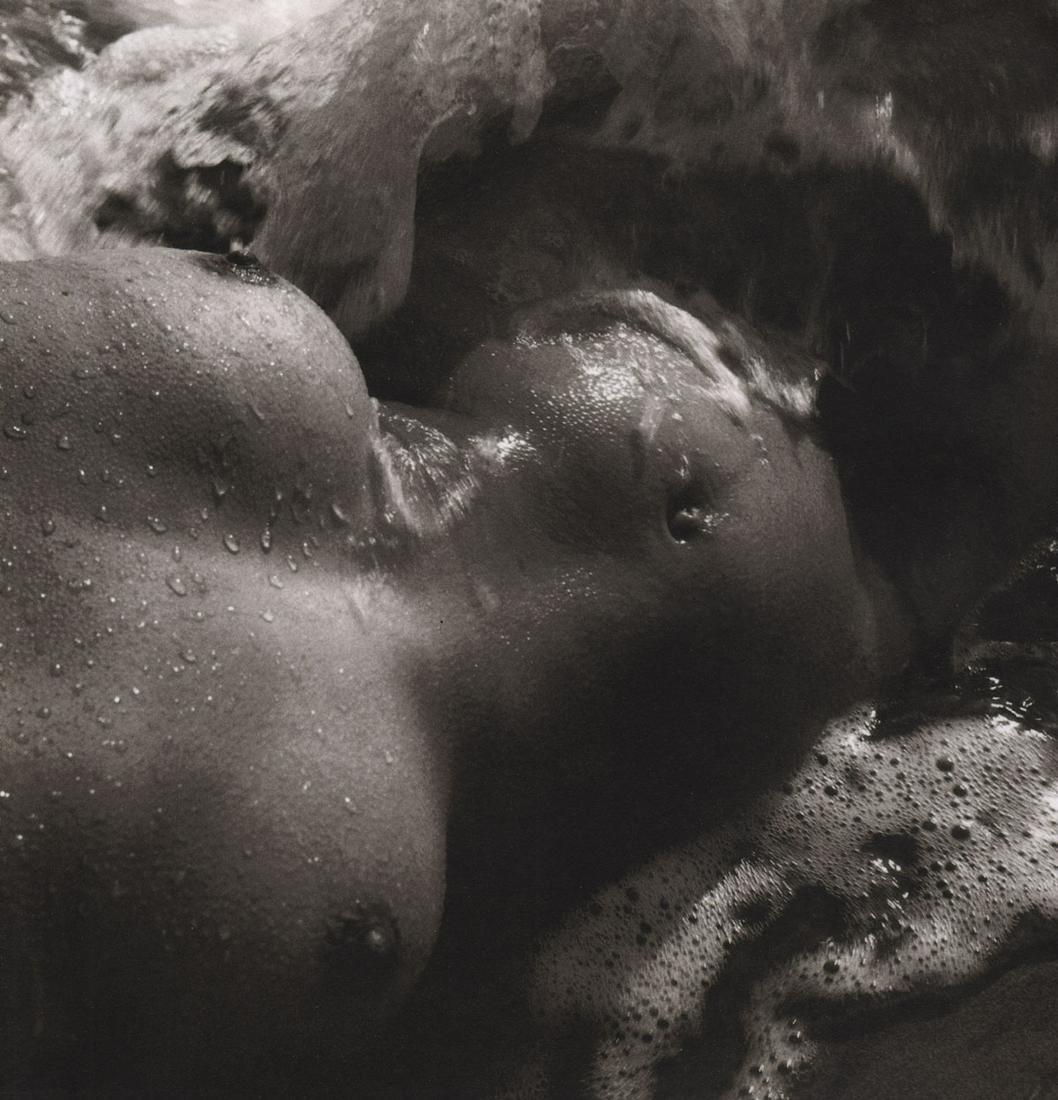 LUCIEN CLERGUE- Nude: Artist: LUCIEN CLERGUE Print Title: Nude Printing Date:1990’s Medium: Photoengraving Printed in: France Image Size approx.: 7.5 x 7.5” Lucien Clergue (French: 1934 – 2014)was a French photograp